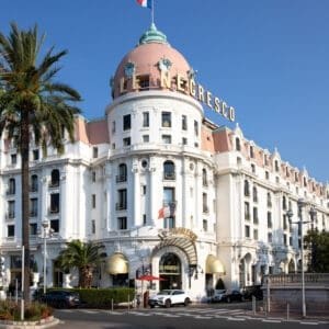 Hotel Negresco façade—belle-époque dome